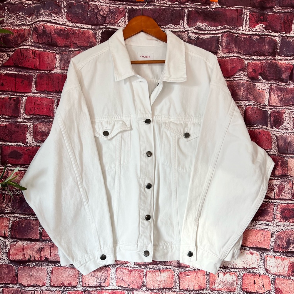 Frame Heritage Oversized Denim Jacket
